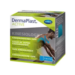 DERMAPLAST Ταινία Active Kinesiology 5 cmx5 m μπλε, 1 τεμ