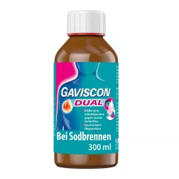 GAVISCON Διπλό πόσιμο εναιώρημα 500mg/213mg/325mg, 300 ml