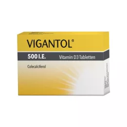 VIGANTOL 500 I.E ταμπλέτες Βιταμίνης D3, 100 τεμ