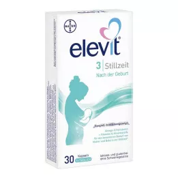 ELEVIT 3 μαλακές κάψουλες θηλασμού, 30 τεμ