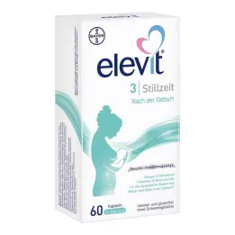 ELEVIT 3 μαλακές κάψουλες θηλασμού, 60 τεμ