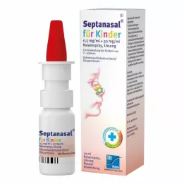 SEPTANASAL για παιδιά 0,5 mg/ml + 50 mg/ml ρινικό υπόθετο, 10 ml