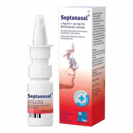 SEPTANASAL 1 mg/ml + 50 mg/ml ρινικό σπρέι, 10 ml