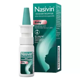 NASIVIN Δοσολογικό σταγονόμετρο χωρίς Kons.Baby, 5 ml