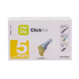 MYLIFE Clickfine βελόνες πένας 5 mm 31 G, 100 τεμ