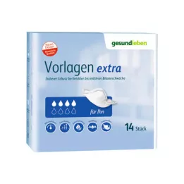 GESUND LEBEN Πρότυπα Ανδρικά επιπλέον, 10 τεμάχια