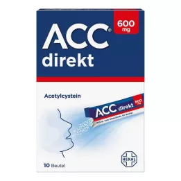 ACC άμεση σκόνη 600 mg για στοματική χρήση σε φακελάκι, 10 τεμ
