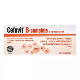 CEFAVIT B-complete επικαλυμμένα με λεπτό υμένιο δισκία, 60 τεμ