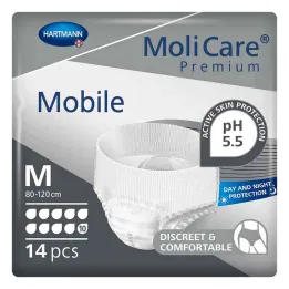 Molicare Premium Mobile 10 σταγόνες μέγεθος m (14 τεμάχια)