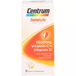 CENTRUM Focus Immune 1000 mg Vitamin C+D Sticks, 8 τεμ