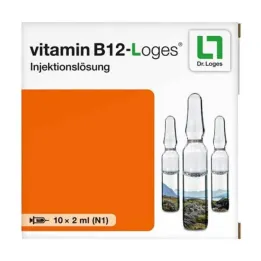 ενέσιμο διάλυμα βιταμίνης B12-Loges®, 10 x 2 ml