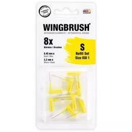 WINGBRUSH Σετ αναπλήρωσης Interdentalb.ISO 2 μεσαία, 8 τεμάχια