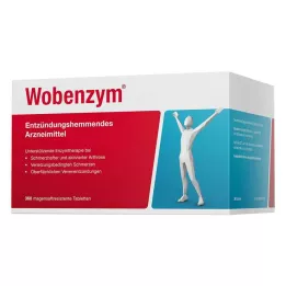 WOBENZYM γαστροανθεκτικά δισκία, 360 τεμ