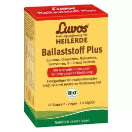 LUVOS Κάψουλες Healing Clay Organic Fiber Plus, 60 τεμ