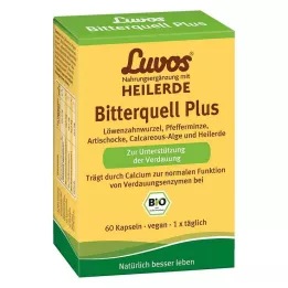 LUVOS Κάψουλες Healing Earth Bio Bitterquell Plus, 60 τεμ