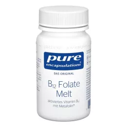 PURE ENCAPSULATIONS Β12 Παστίλιες λιωμένης φυλλικού οξέος, 90 τεμ