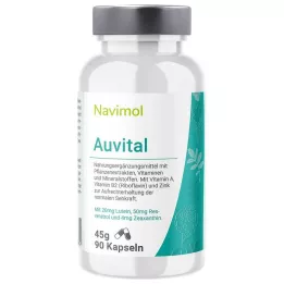 AUVITAL Τριμηνιαία συσκευασία 90 ημερών σκληρές κάψουλες, 90 τεμ