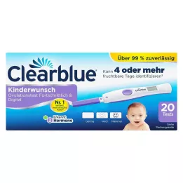 CLEARBLUE Τεστ ωορρηξίας εξελιγμένο &amp; ψηφιακό, 20 τεμ