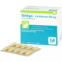 GINKGO-1A Pharma 80 mg επικαλυμμένα με λεπτό υμένιο δισκία, 120 τεμ
