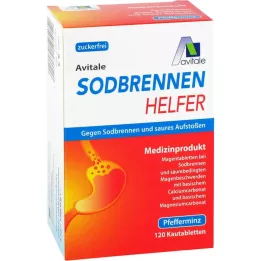 SODBRENNEN Μασώμενα δισκία Helfer, 120 τεμ