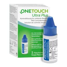 ONE TOUCH Μέσο διάλυμα ελέγχου Ultra Plus, 3,8 ml