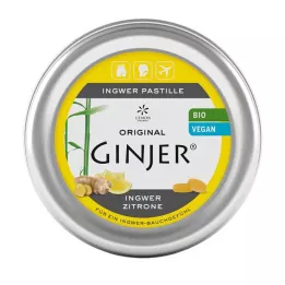 INGWER GINJER Παστίλιες Βιολογικό Λεμόνι, 40 γρ