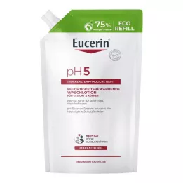 EUCERIN λοσιόν πλυσίματος με pH5 για αναπλήρωση ευαίσθητου δέρματος, 750 ml