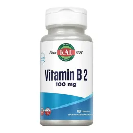 Vitamin B2 Riboflavin 100 mg δισκία, 60 τεμ