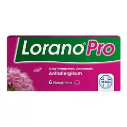 LORANOPRO 5 mg επικαλυμμένα με λεπτό υμένιο δισκία, 6 τεμ