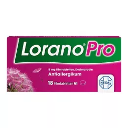 LORANOPRO 5 mg επικαλυμμένα με λεπτό υμένιο δισκία, 18 τεμ
