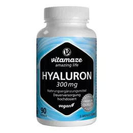 HYALURONSÄURE 300 mg υψηλής δόσης vegan κάψουλες, 90 τεμ