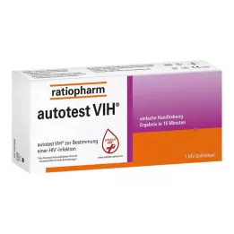AUTOTEST VIH HIV-Αυτοέλεγχος ratiopharm, 1 τεμ