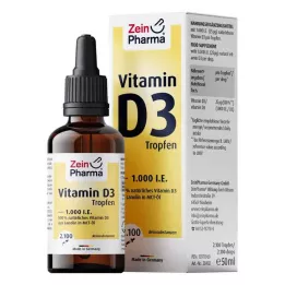 VITAMIN D3 TROPFEN 1.000 I.E 2100 Tro.ZeinPharma, 50 ml