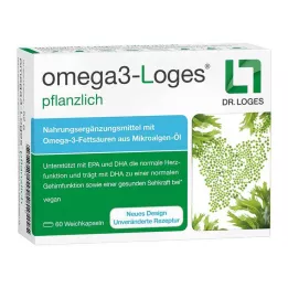 OMEGA3-Loges φυτικές κάψουλες, 60 τεμ