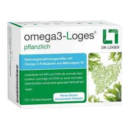 OMEGA3-Loges φυτικές κάψουλες, 120 τεμ