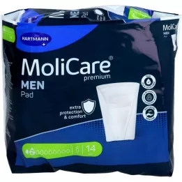 MOLICARE Premium MEN Pad 2 σταγόνες, 14 τεμ