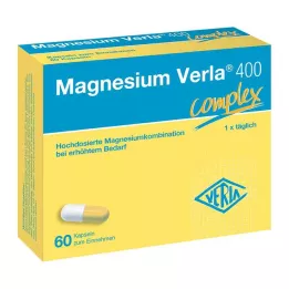 MAGNESIUM VERLA 400 κάψουλες, 60 τεμ