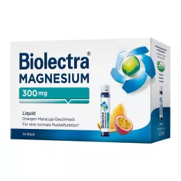 BIOLECTRA Magnesium 300 mg Υγρό, 14 τεμ