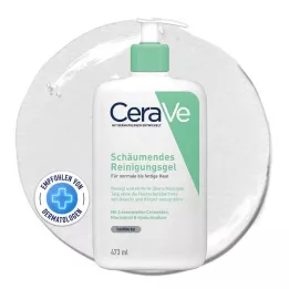 CERAVE αφρώδες τζελ καθαρισμού, 473 ml