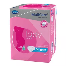 MOLICARE Premium γυναικείο παντελόνι 7 σταγών M, 8 τεμ