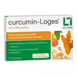 CURCUMIN-LOGES συν κάψουλες Boswellia, 60 τεμ
