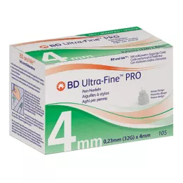 BD ULTRA-FINE PRO Βελόνες στυλό 4 mm 32 G 0,23 mm, 105 τεμ