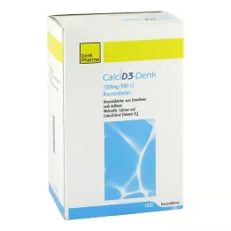 CALCI D3-Denk 1.000 mg/880 I.E αναβράζοντα δισκία, 120 τεμ
