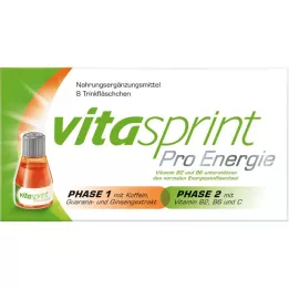 VITASPRINT Pro Energy Drink Bottles, 8 τεμ