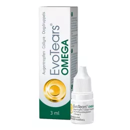 EVOTEARS Οφθαλμικές σταγόνες Ωμέγα, 3 ml