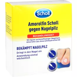 AMOROLFIN Σετ θεραπείας κατά του μύκητα των νυχιών Scholl, 2,5 ml