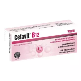 CEFAVIT B12 μασώμενα δισκία, 100 τεμ