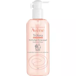 AVENE TriXera Nutrition πλούσιο καθαριστικό τζελ, 400 ml