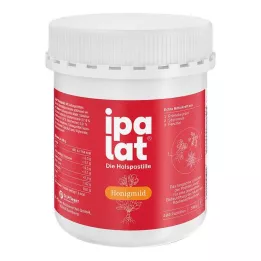 IPALAT Παστίλιες για το λαιμό μέλι απαλό χωρίς μενθόλη χωρίς ζάχαρη, 400 τμχ