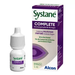 SYSTANE COMPLETE Λιπαντικές σταγόνες για τα μάτια, 5 ml